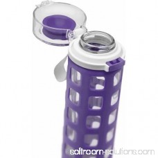 Ello Syndicate BPA-Free Glass Water Bottle with Flip Lid, 20 oz 554901382